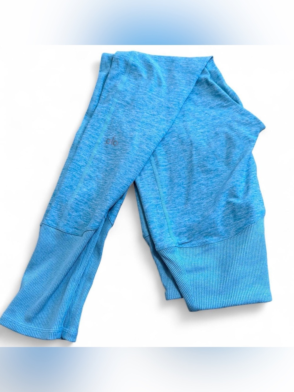 ALO Yoga Women’s Aqua Blue Leggings - Small